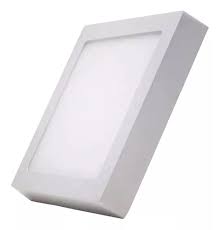 PLAFON CUADRADO LED 18W METALICO CALIDO ETHEOS