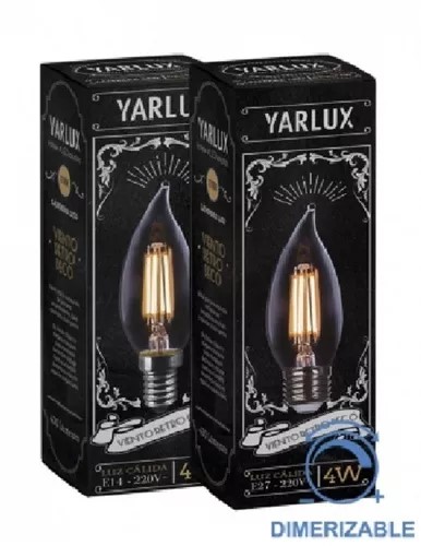LED velita RETRO 4W E27 2700K YARLUX