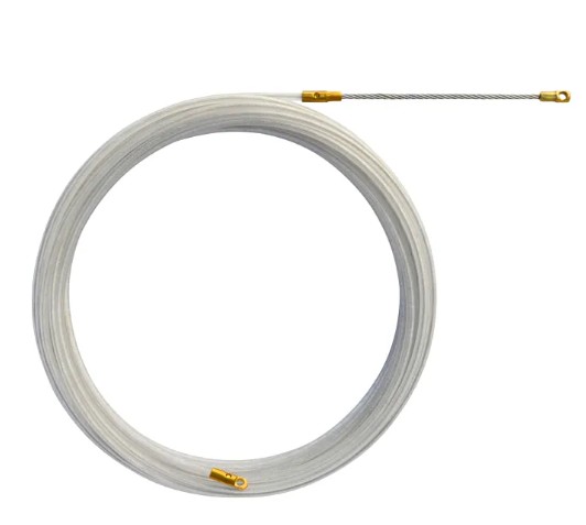 Cinta Pasa Cable 10m Interior De Acero Punta Reforzada Trefi