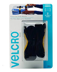 Velcro Bi Faz Azul 91x2.5cm Correa One Wrap Para Exterior Náutico