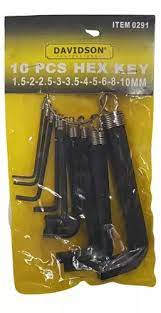 Llave Alen juego Davidson 0291
