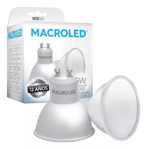 LED DICROICA 5w/220V NEUTRA MACROLED 7428325588424