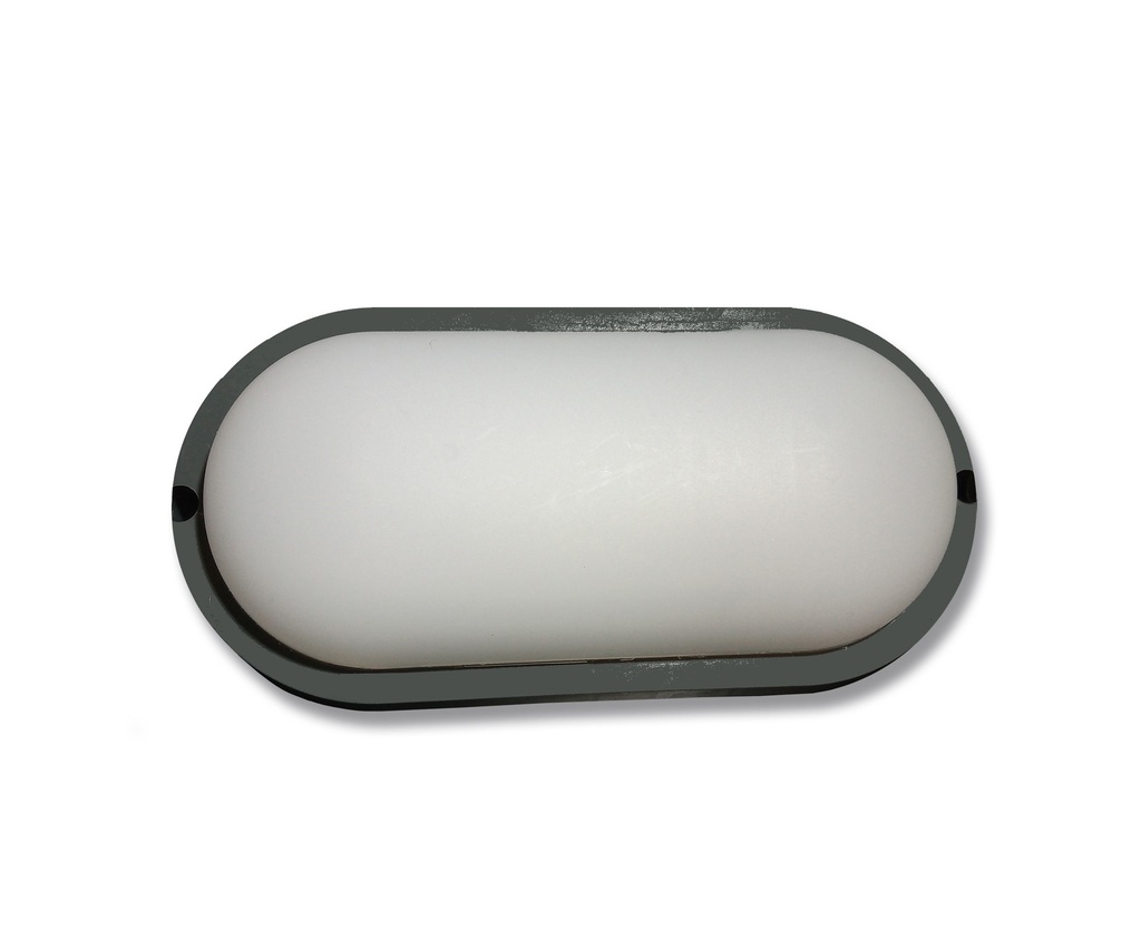 TORTUGA LED JA 8W 640Lm EXTERIOR OVALADA LUZ CALIDA